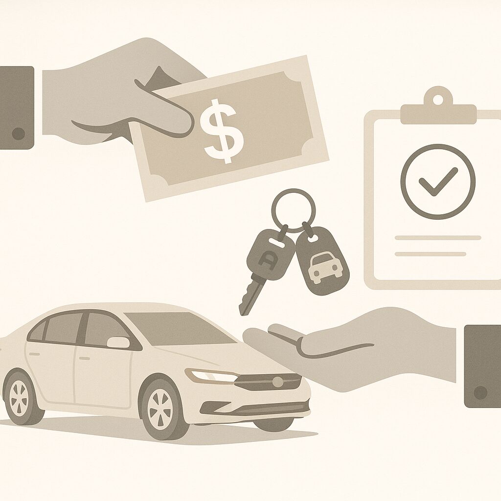 スマイルカーズ淀川店の100％安心取引と出張査定実例