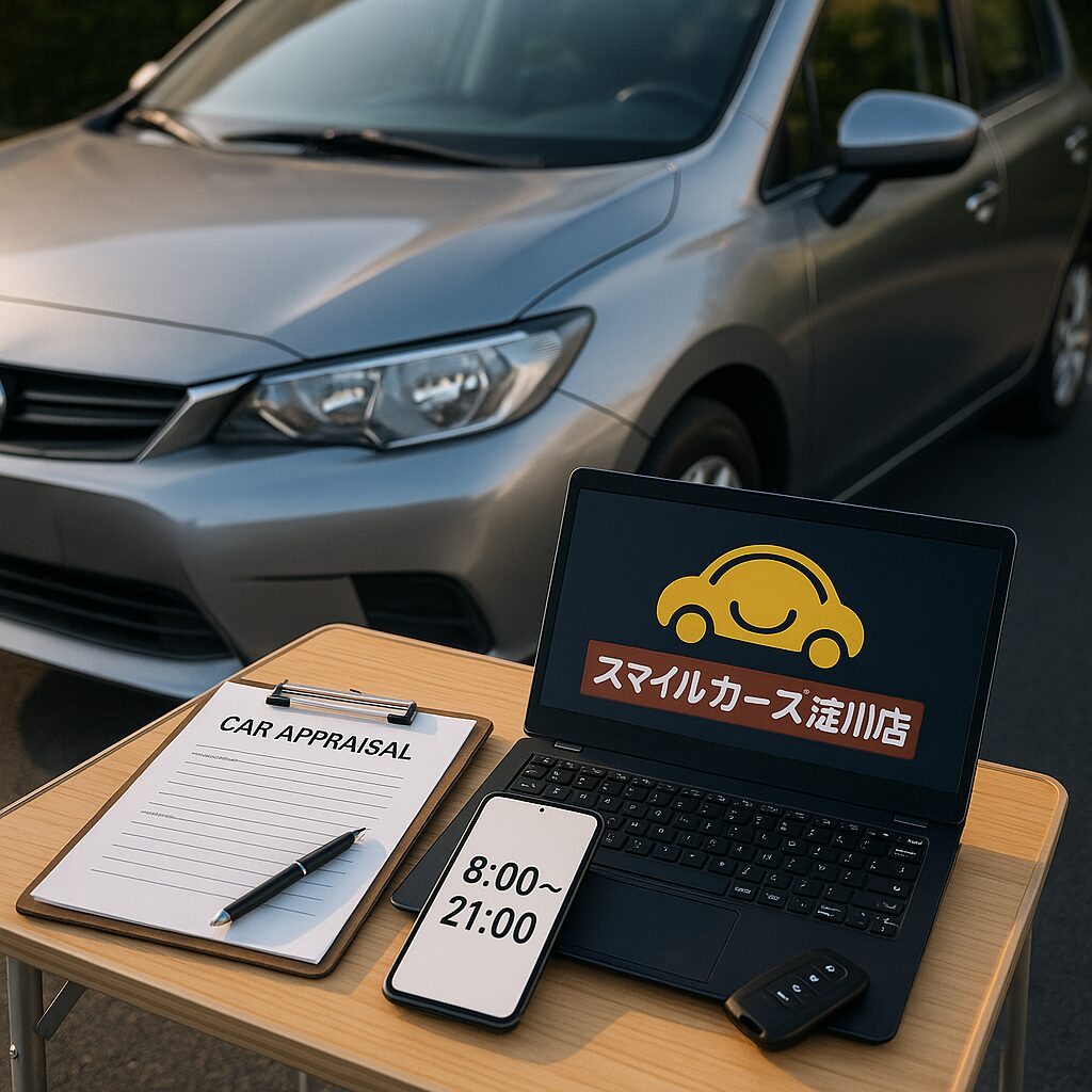 スマイルカーズ淀川店の出張査定は私が対応 8:00〜21:00