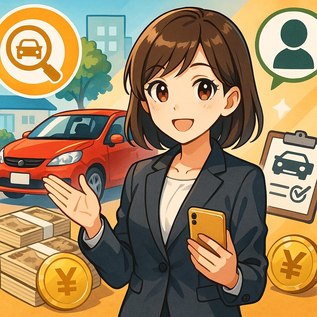 スマイルカーズ淀川店の出張査定は私が対応、100%先振込の安心車買取