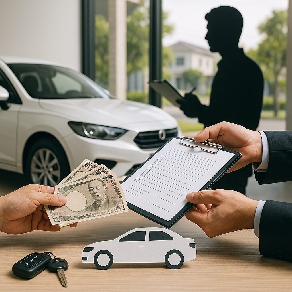 スマイルカーズ淀川店の出張査定：代表1名対応と引取り前入金の安心