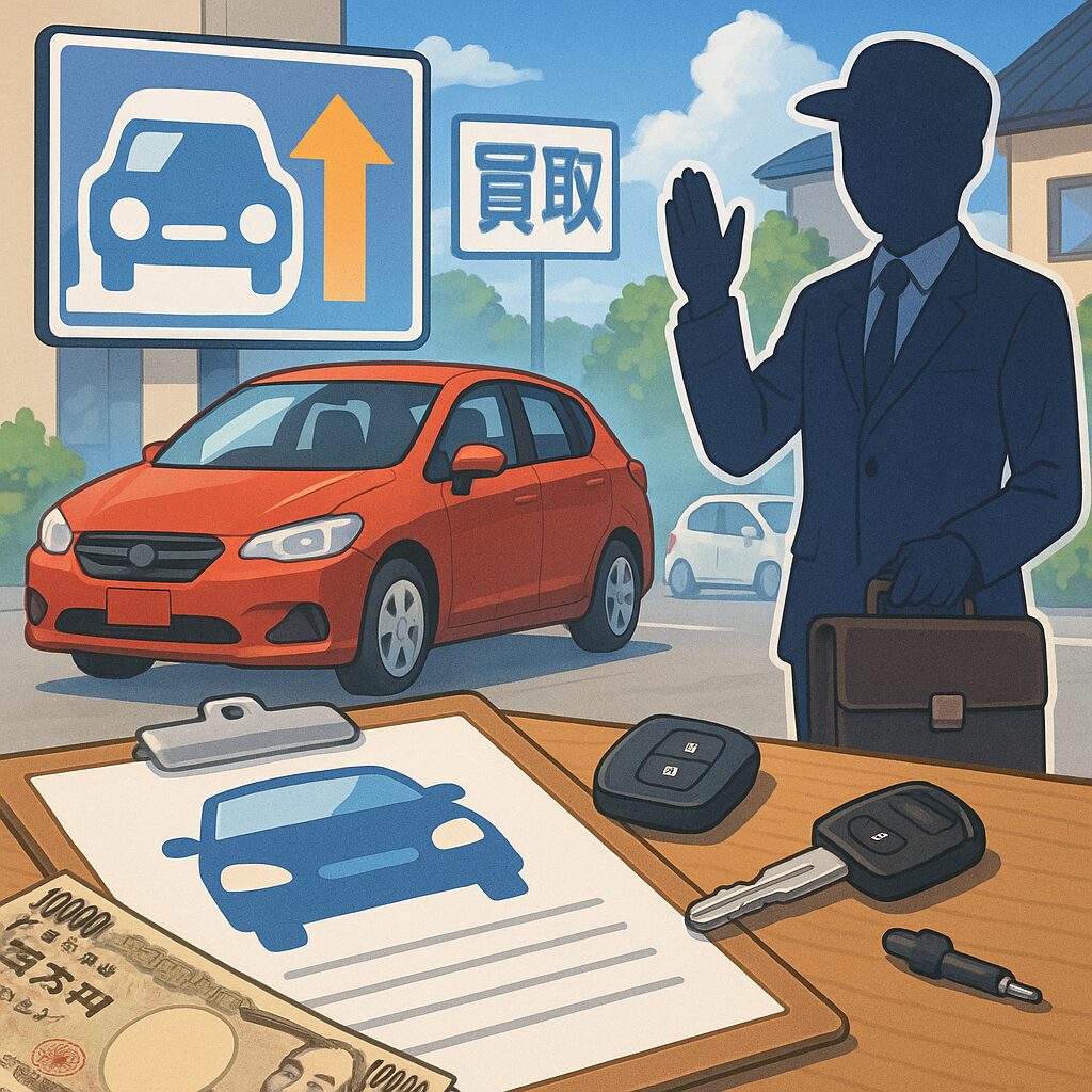 無店舗・個人経営の車買取 代表が出張査定、廃車も対応