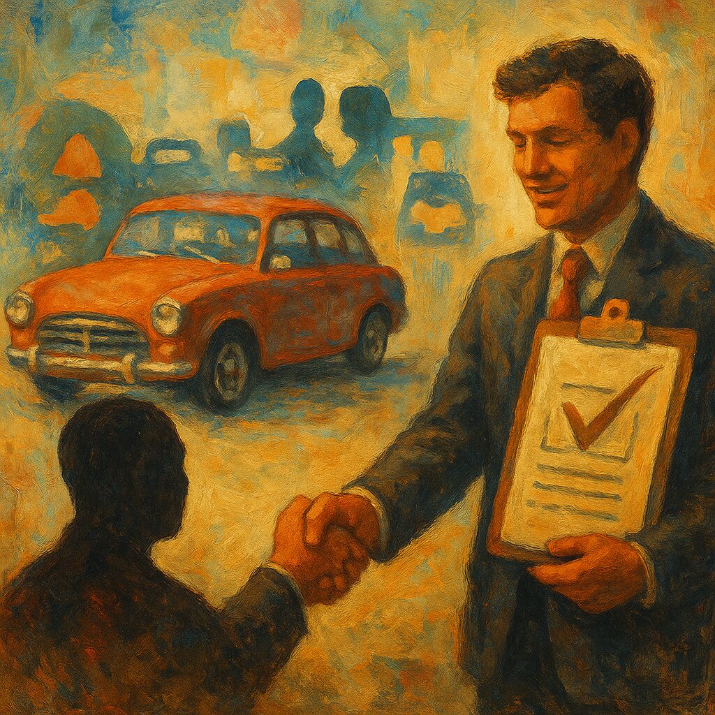 スマイルカーズ淀川店の出張査定と100％安心取引の実例