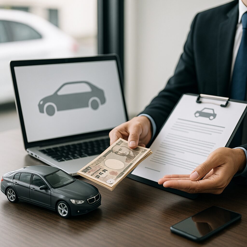 スマイルカーズ淀川店 代表1名出張査定とその場振込