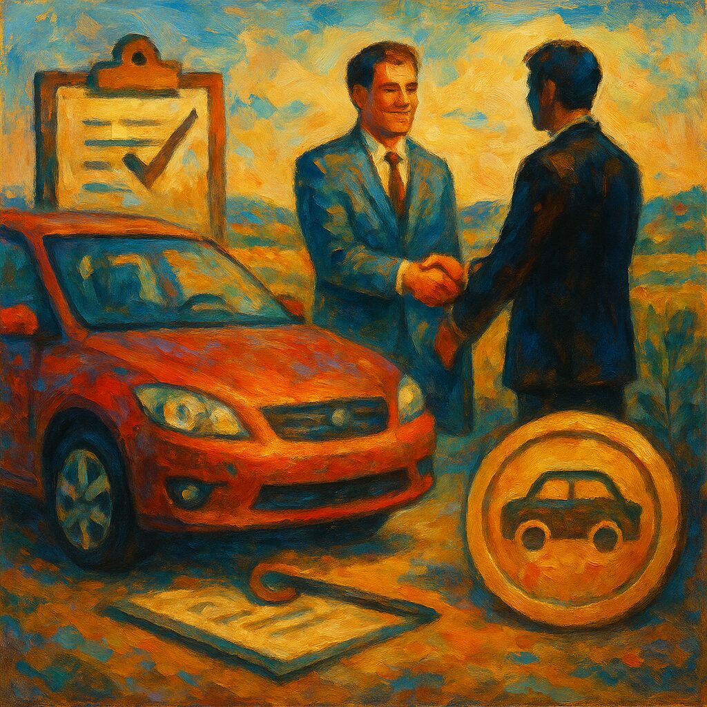 スマイルカーズ淀川店の出張査定と100％安心取引・関西全域