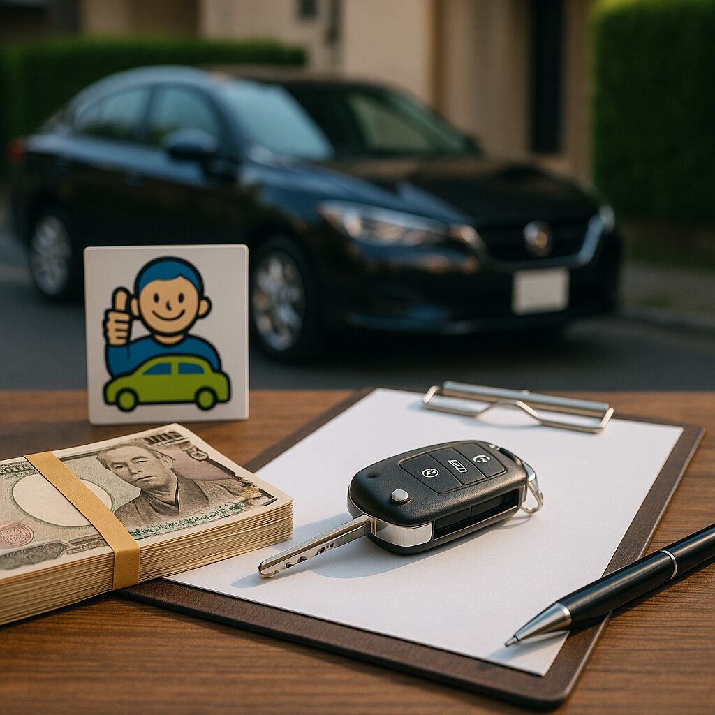 スマイルカーズ淀川店の車買取—引渡前100％先払いの出張査定