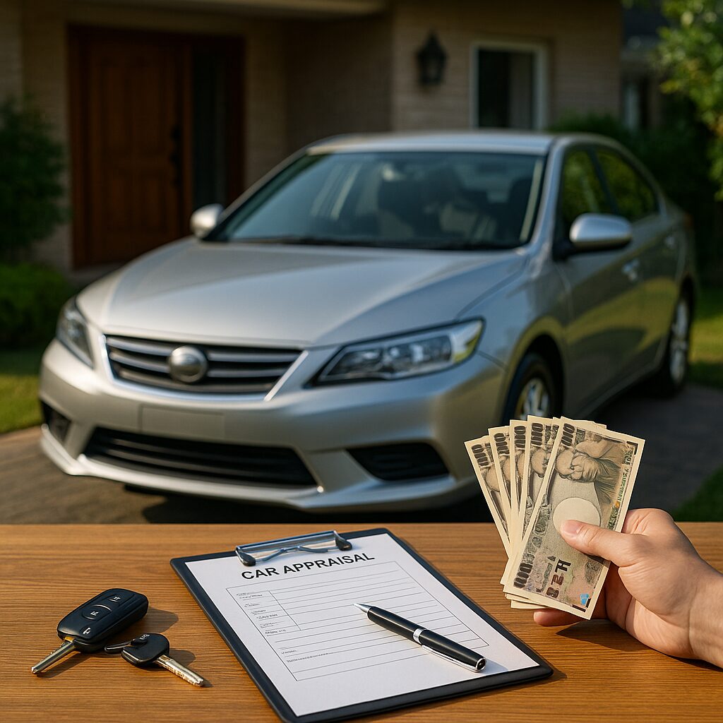 スマイルカーズ淀川店 出張査定と引取り前入金 8:00〜21:00