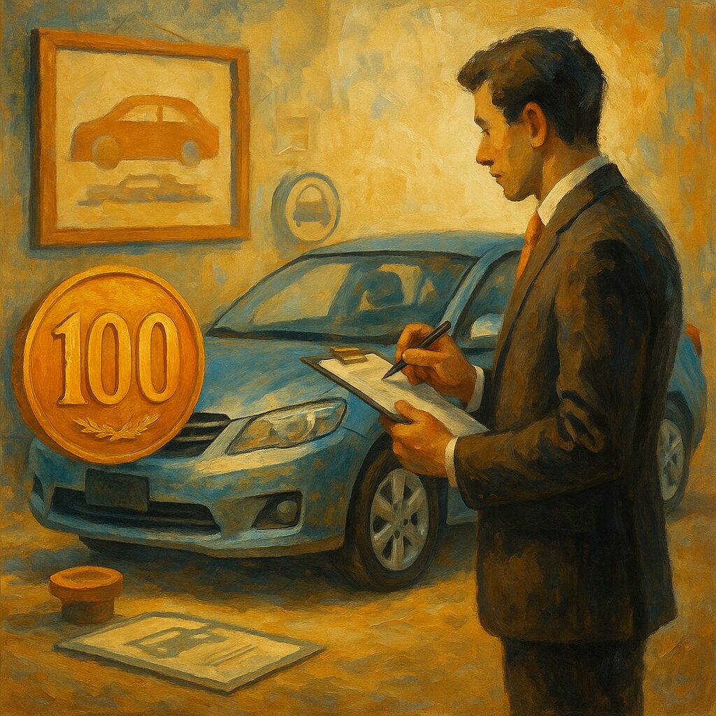 スマイルカーズ淀川店の出張査定と100％入金の安心