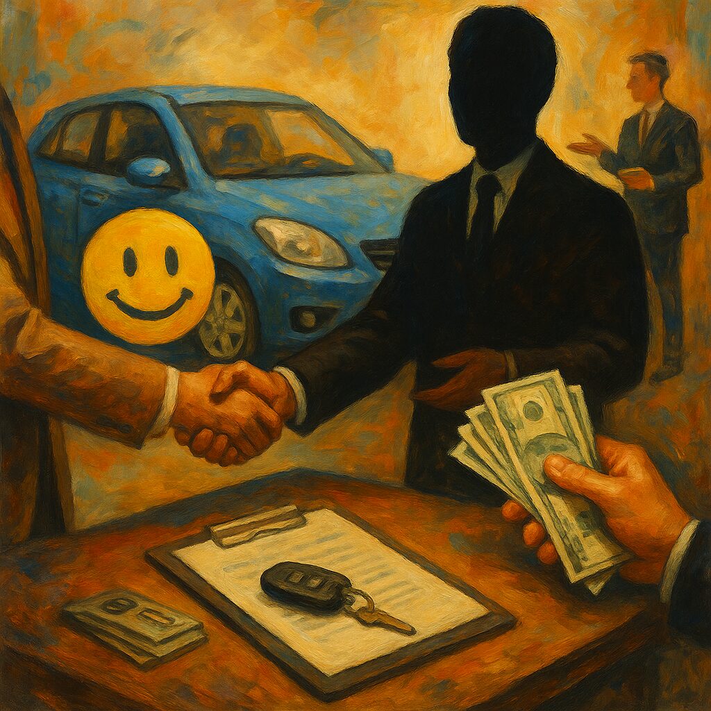 スマイルカーズ淀川店の100％安心取引とその場振込出張査定