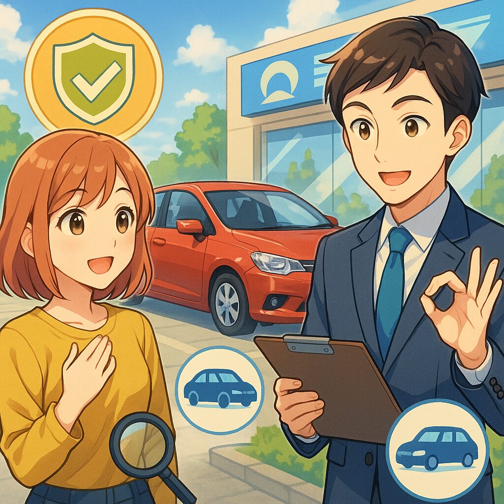 スマイルカーズ淀川店の100%安心取引と出張査定