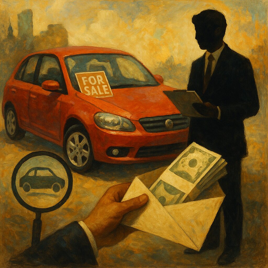 スマイルカーズ淀川店の出張査定と100％入金、代表1名で柔軟対応