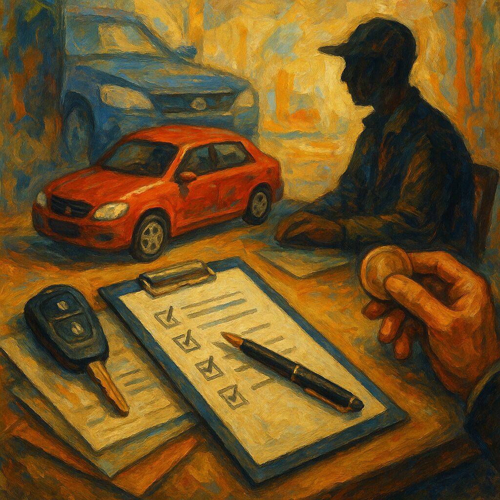 無店舗・個人経営の車買取 出張査定3つの安心と地域密着