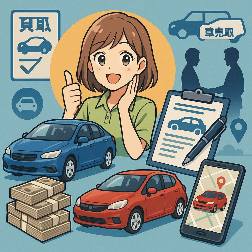 スマイルカーズ淀川店の出張査定で車買取が早くて安心な理由