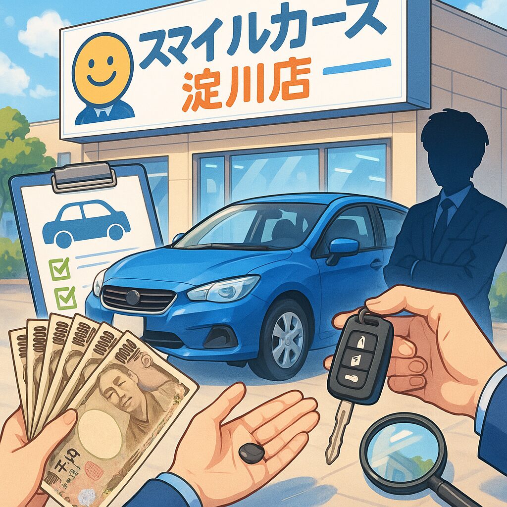 スマイルカーズ淀川店 無店舗×個人経営で車買取が強い理由