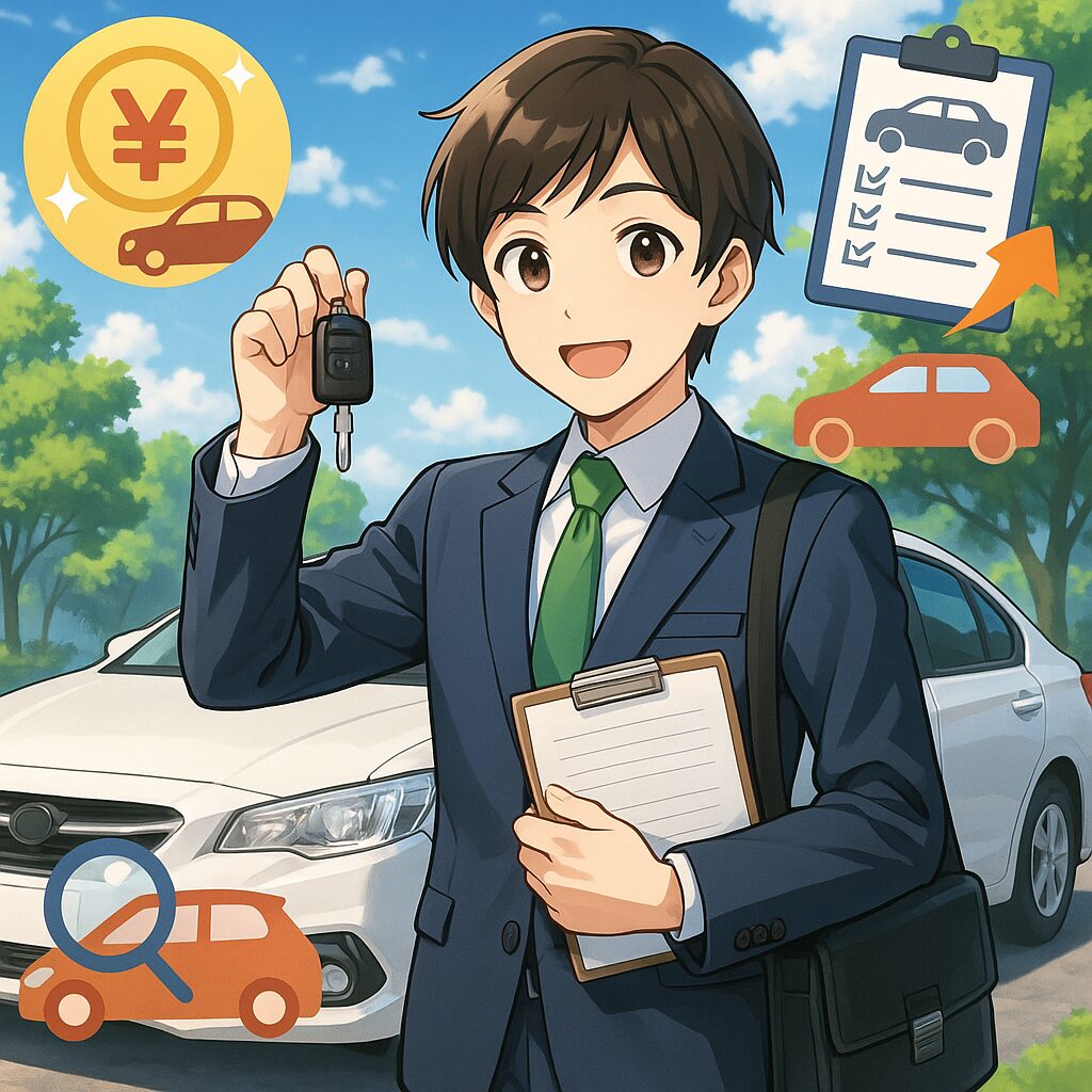 スマイルカーズ淀川店の出張査定と車買取：私が伺い高価買取