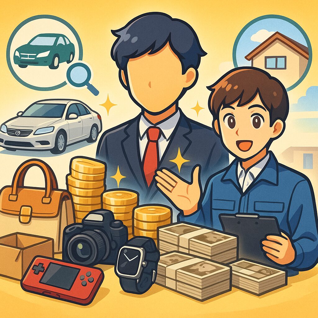 無店舗・個人経営と出張査定で高価買取を実現する3つの理由