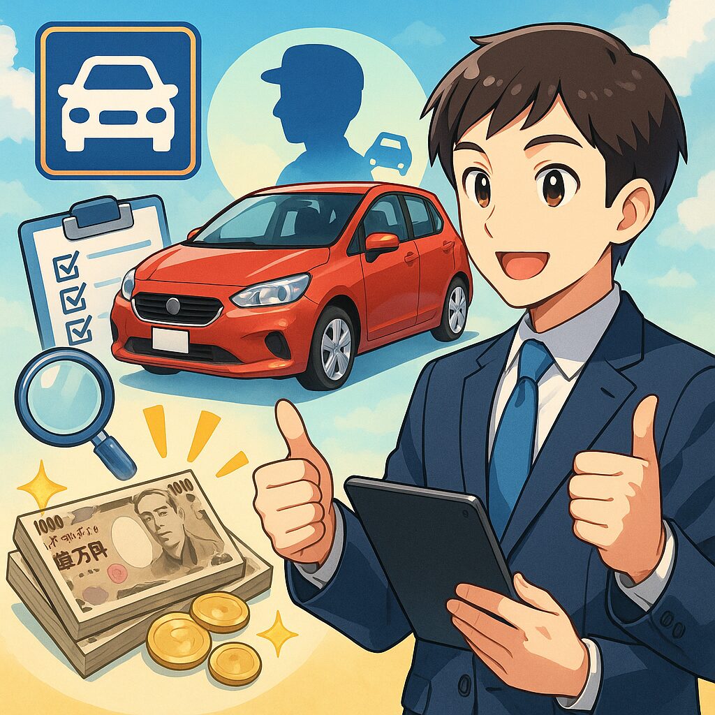スマイルカーズ淀川店の無店舗出張査定と高価買取の実例