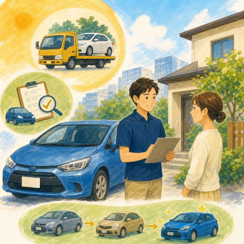 スマイルカーズ淀川店の出張査定8:00～21:00
