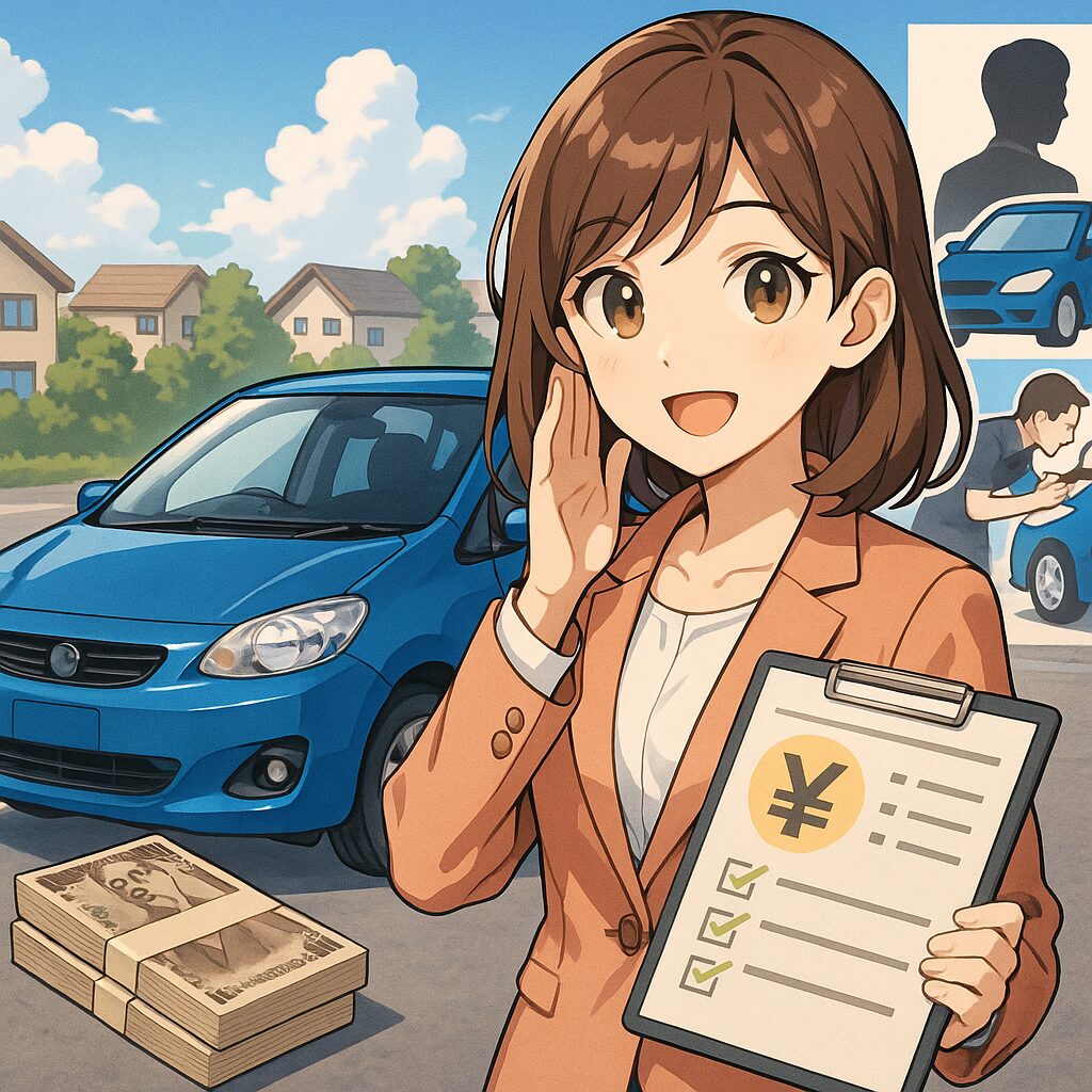 スマイルカーズ淀川店の無店舗出張査定で車買取実例