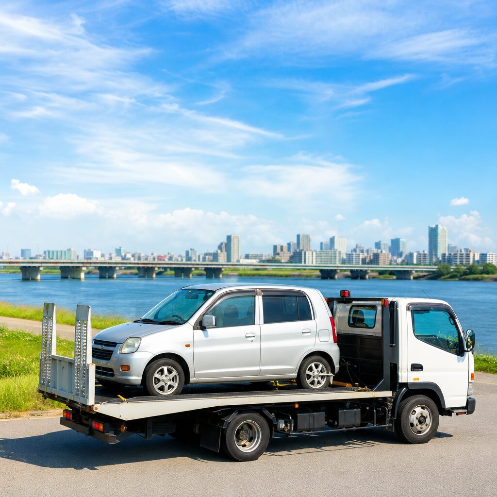 淀川の廃車・事故車に寄り添うスマイルカーズ淀川店