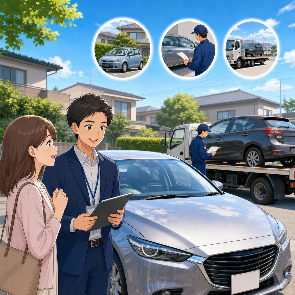 代表直通で不安を減らすスマイルカーズ淀川店の車買取