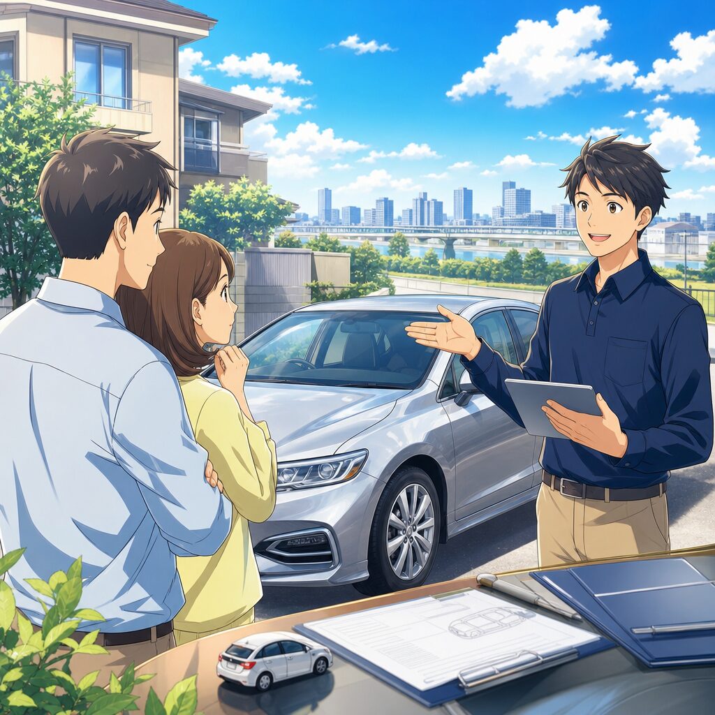 車を売るなら不安まで話せるスマイルカーズ淀川店