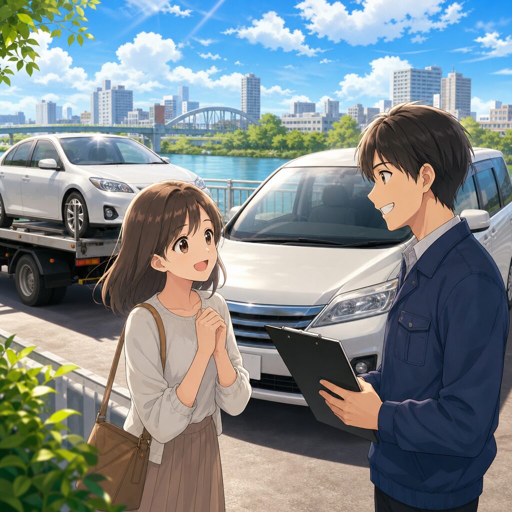 スマイルカーズ淀川店で廃車も相談しやすい車買取