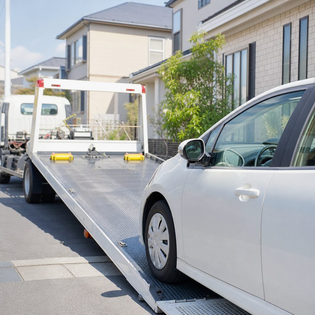 廃車や事故車も受けるスマイルカーズ淀川店の出張査定