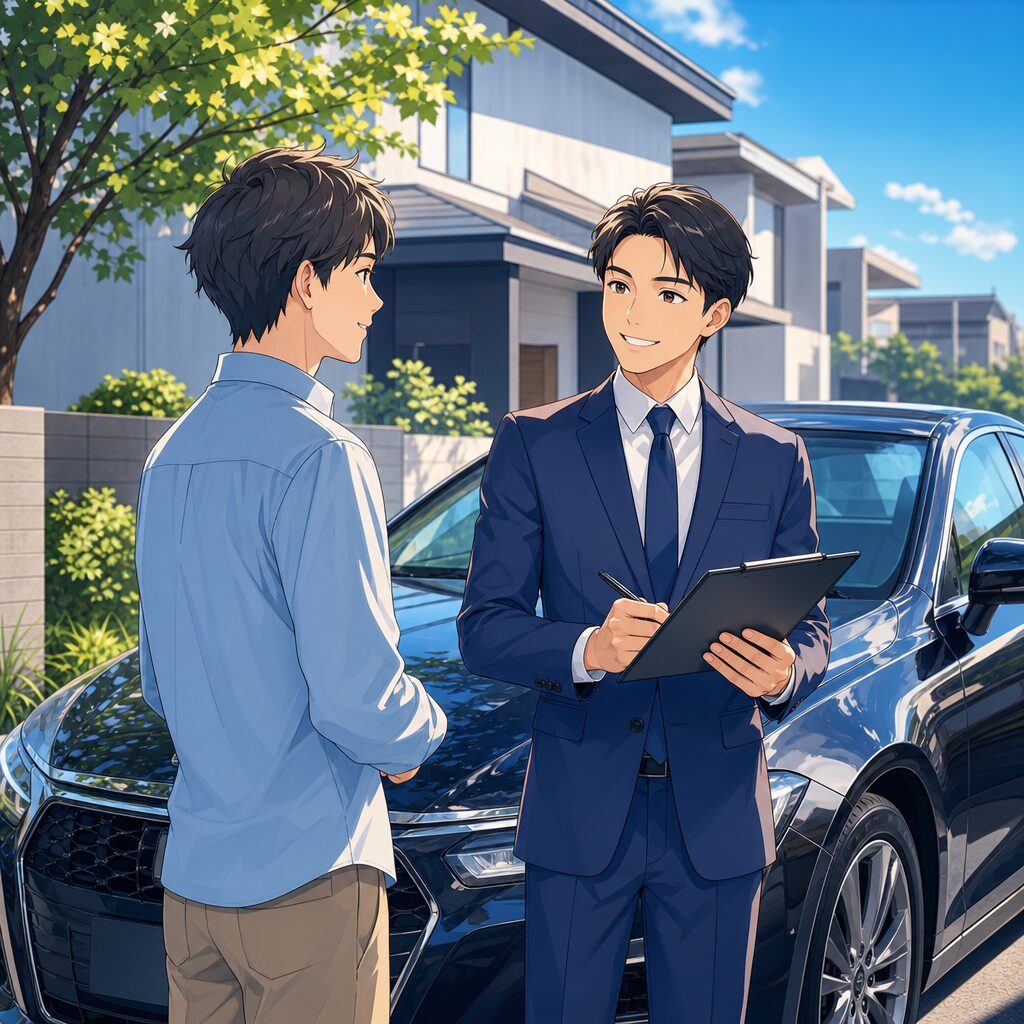 代表が値段交渉まで担う出張査定の車買取